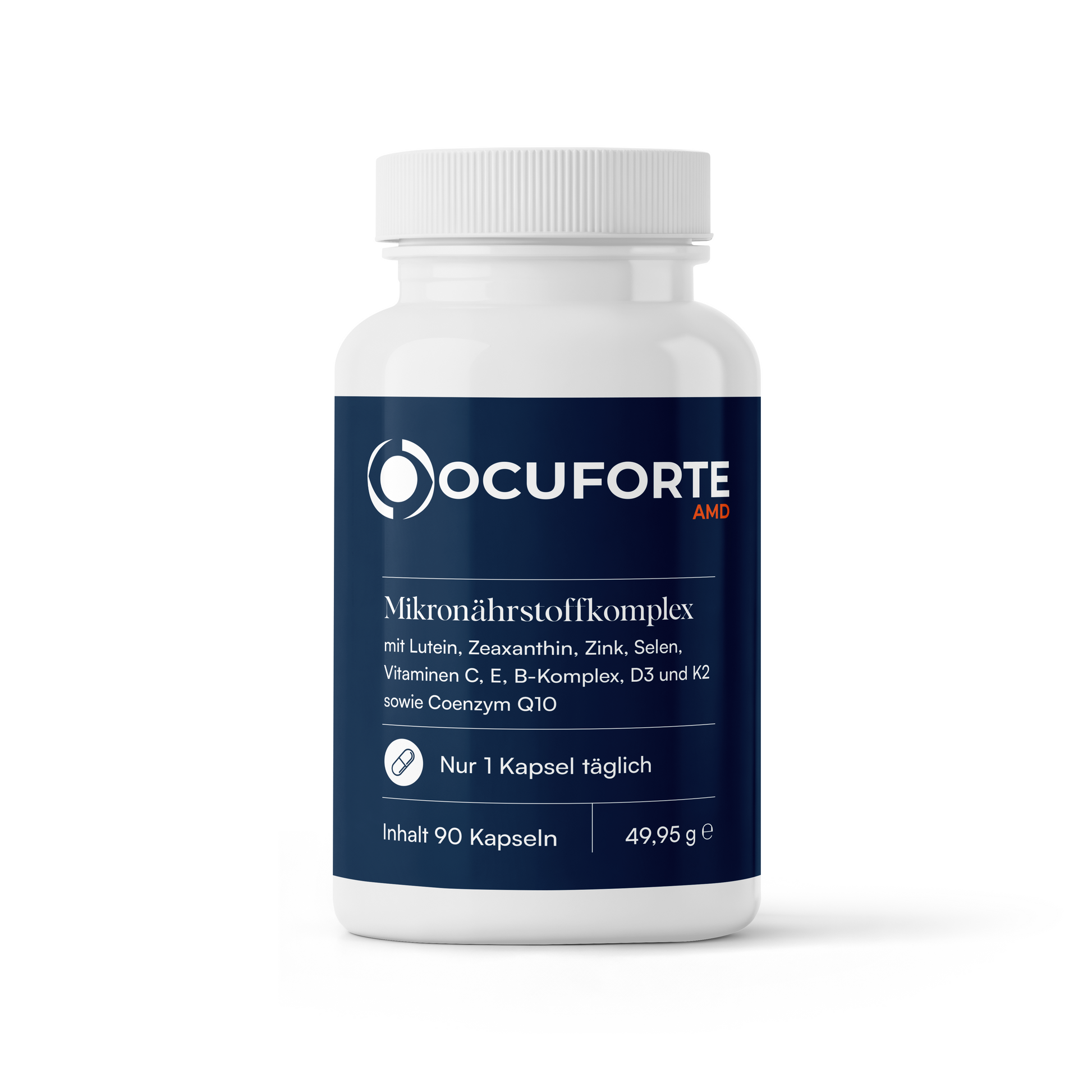 OCUFORTE AMD Verpackung – Mikronährstoffkomplex, 90 Kapseln